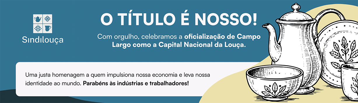 Capital nacional da louça titulo